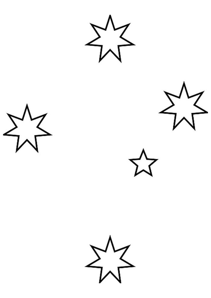 estrela para colorir 46