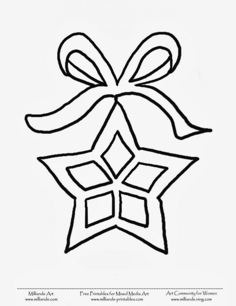estrela para colorir e imprimir