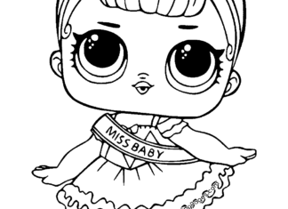 Desenhos para colorir LOL surprise
