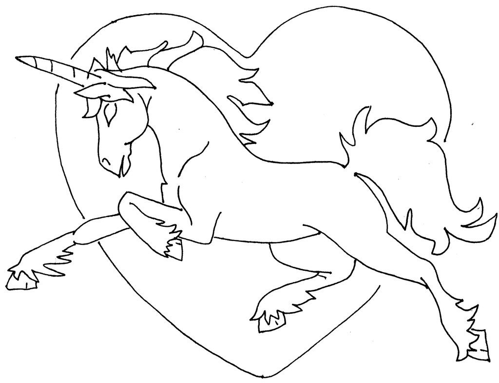 Unicórnio para Colorir desenhos 1