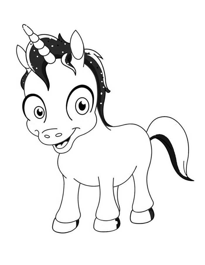 bebe unicornio para colorir bebe unicornio para colorir