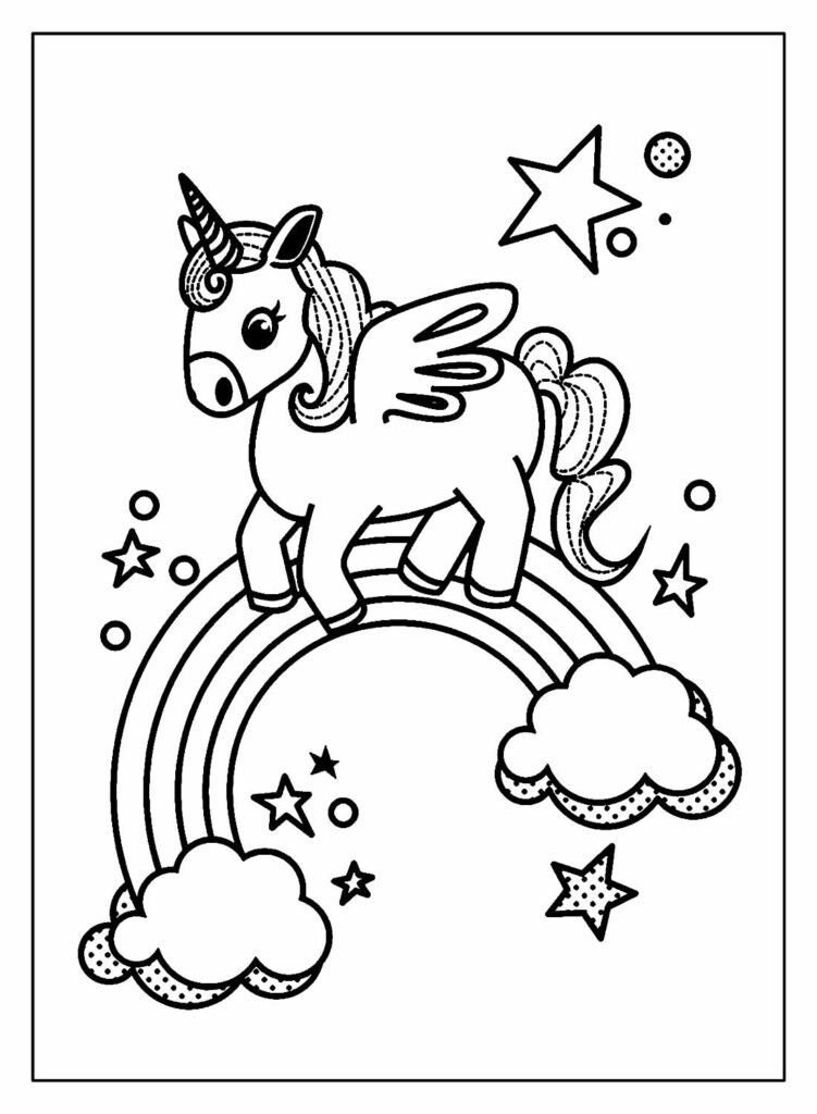 desenhos para colorir de unicornios 20 desenhos para colorir de unicornios 20