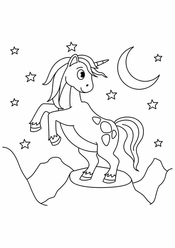 unicornio para colorir 110 unicornio para colorir 110