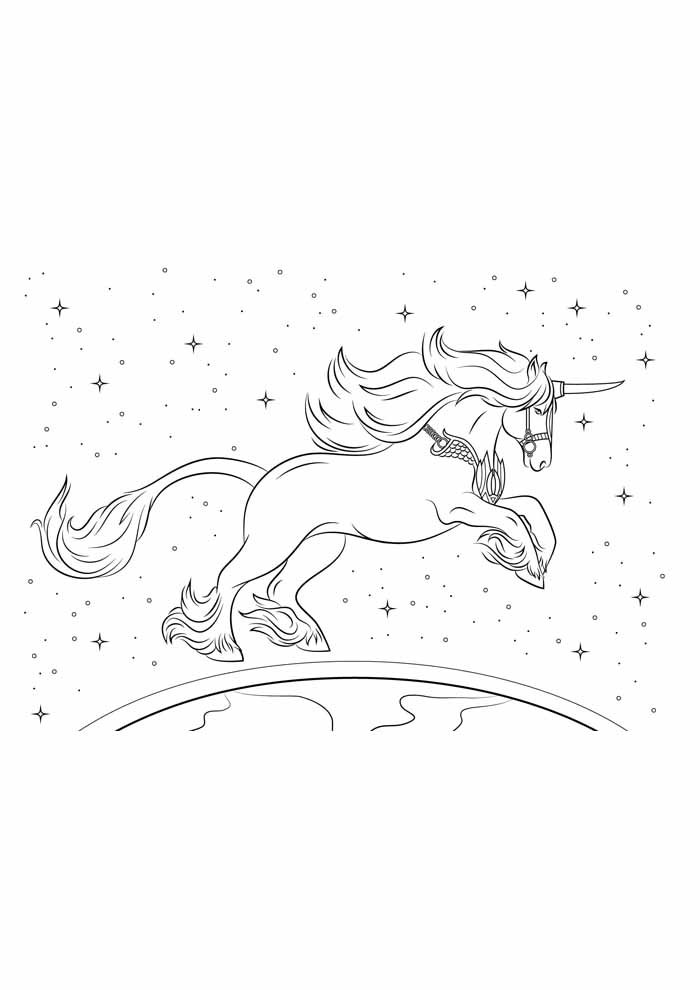 unicornio para colorir 122 unicornio para colorir 122