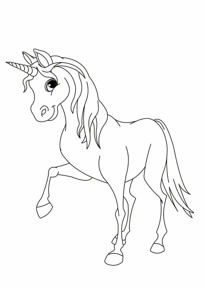 unicornio para colorir 610