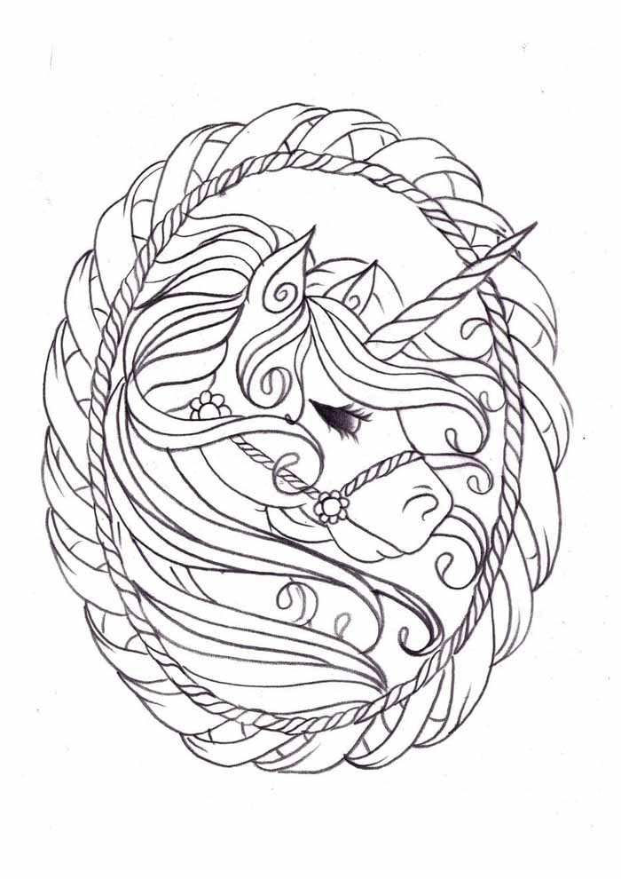 unicornio para colorir 712 unicornio para colorir 712