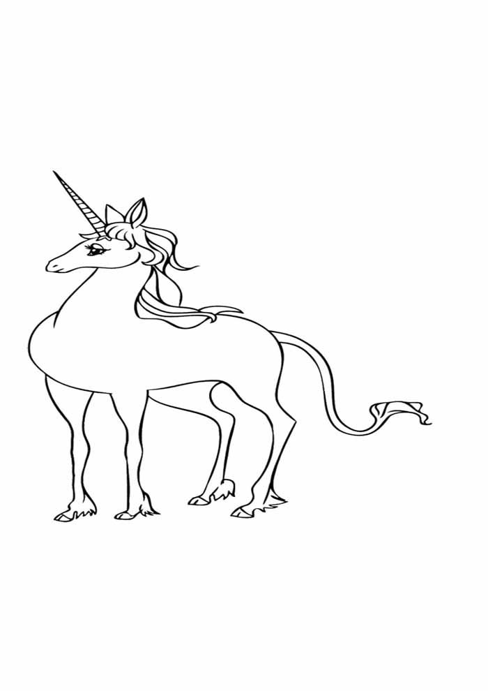 unicornio para colorir 742 unicornio para colorir 742
