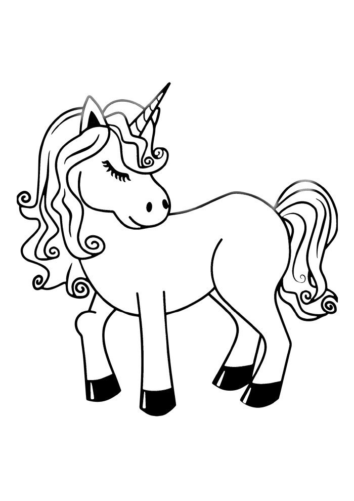 unicornio para colorir olhos fechados unicornio para colorir olhos fechados