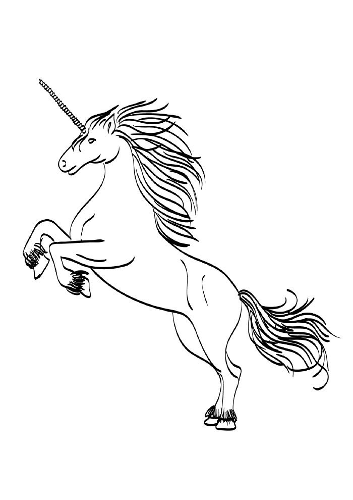 unicornio para colorir saltando unicornio para colorir saltando