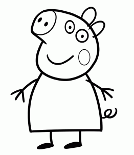 como desenhar a peppa pig