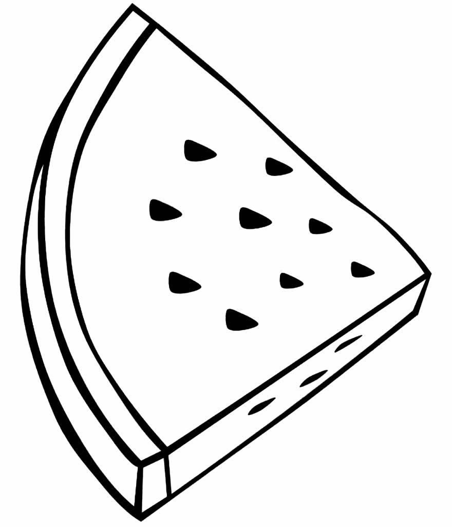 desenho de melancia 7