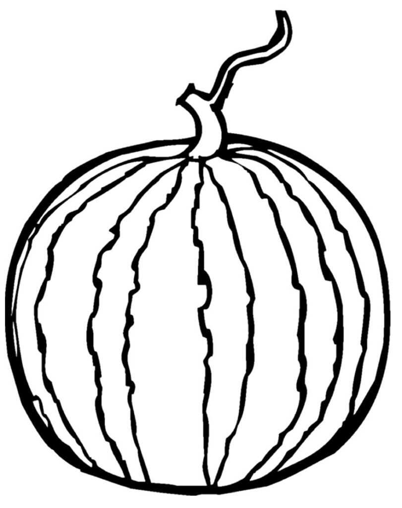 desenhos de melancia para colorir 9
