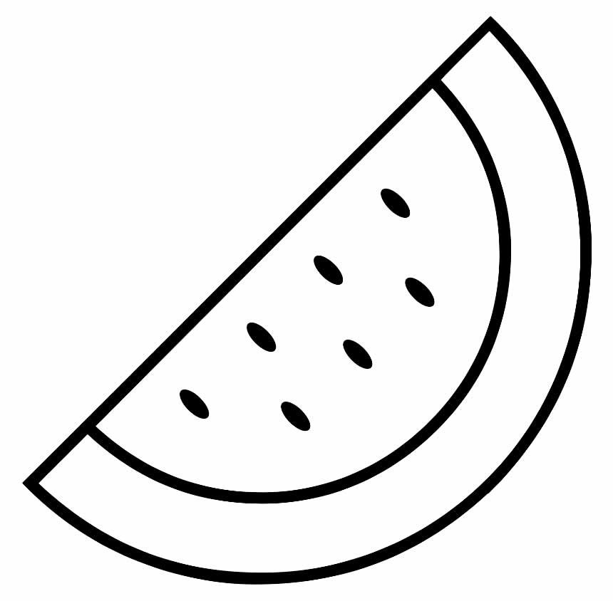 desenhos para colorir de melancia 14
