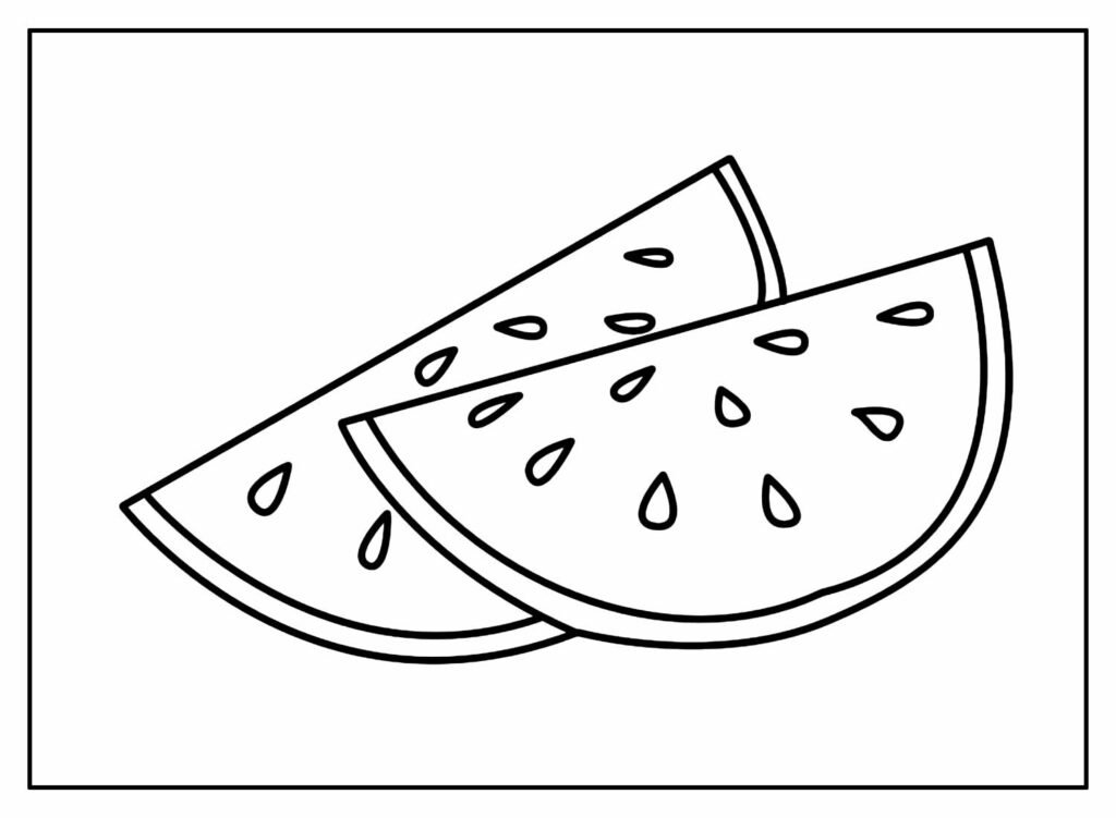 desenhos para colorir de melancia 23