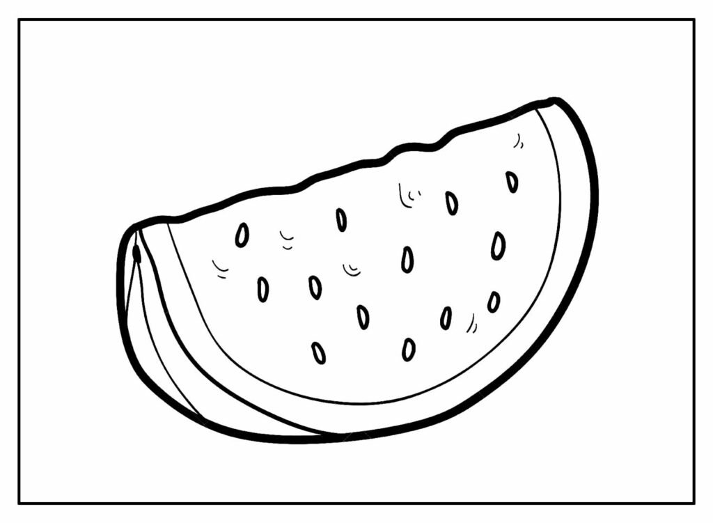 desenhos para colorir de melancia 24