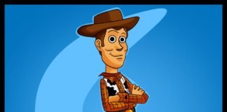 como desenhar o Woody