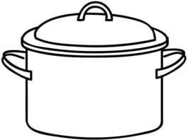 panela para colorir passo a passo