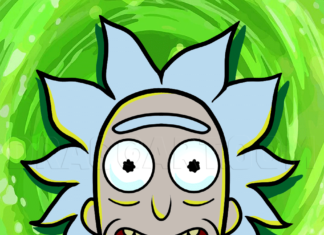 como desenhar rick