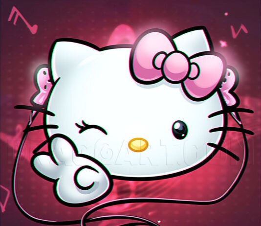 como desenhar hello kitty