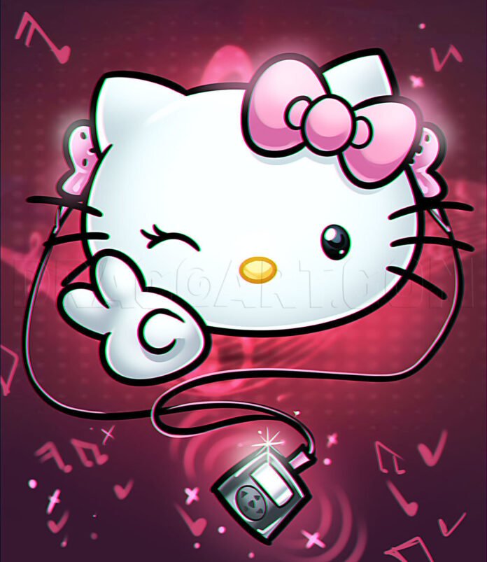 como desenhar hello kitty