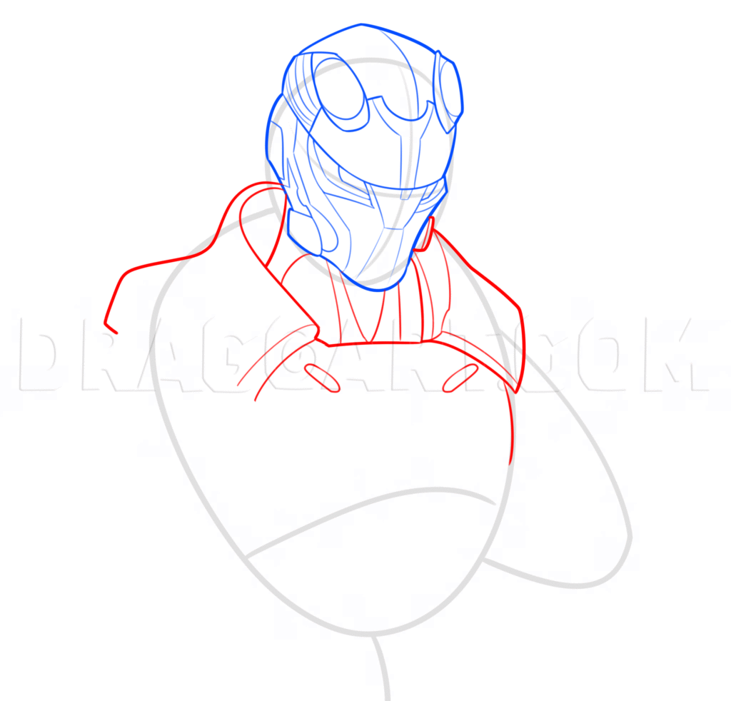 como desenhar carbide fortnite