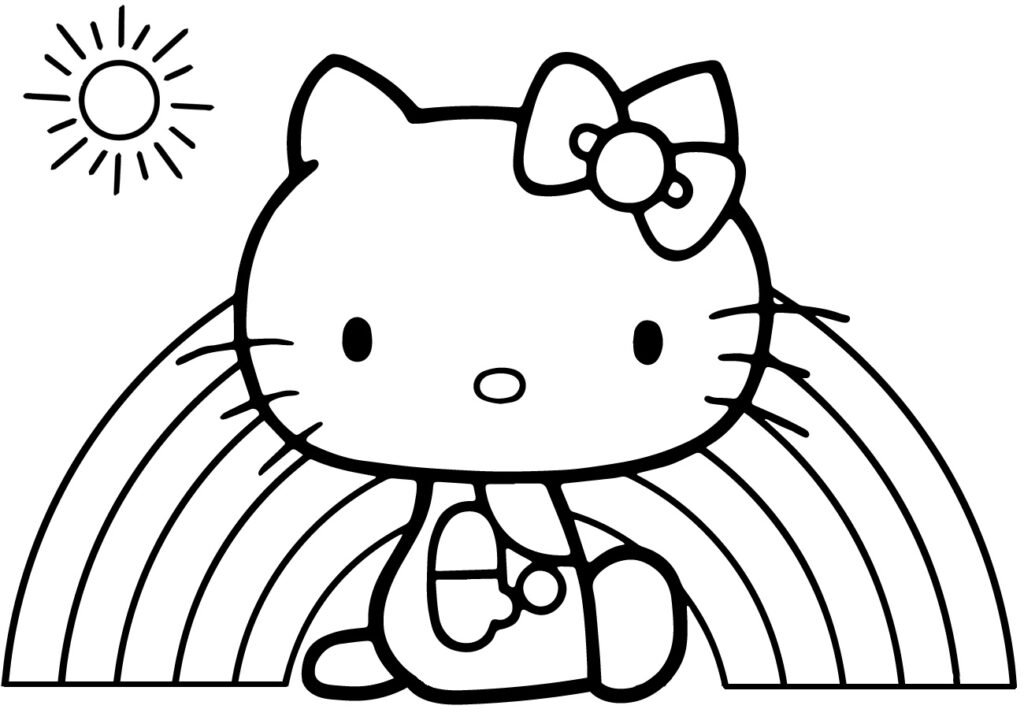 hello kitty colorir