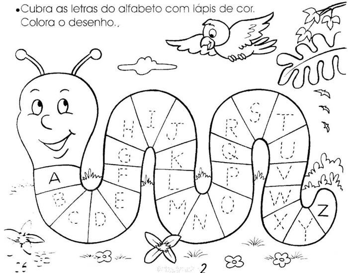 50 Desenhos educativos para colorir e imprimir grátis - Artesanato Passo a  Passo!