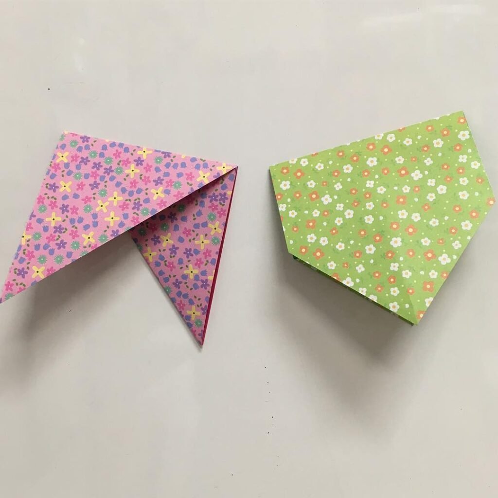 bandeirinhas para festa junina origami