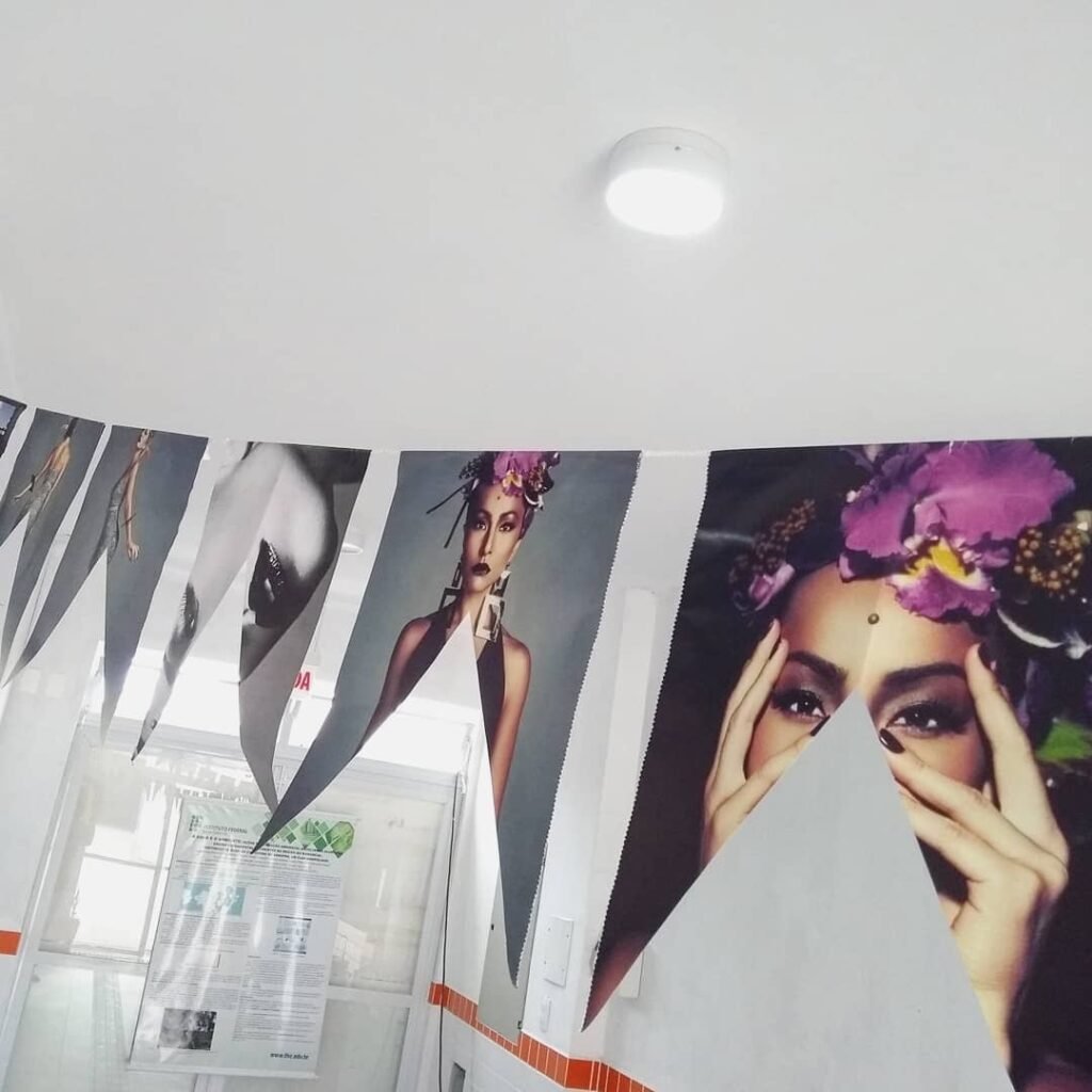 bandeirinhas para festa junina revista