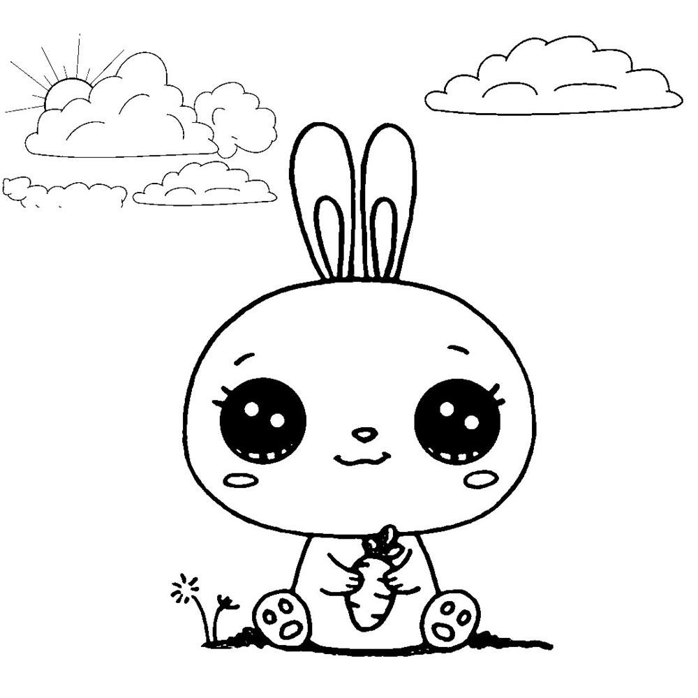 Desenhos Kawaii para colorir, diversos desenhos Kawaii para pintar, clique  no PIN e veja mais desenhos para…