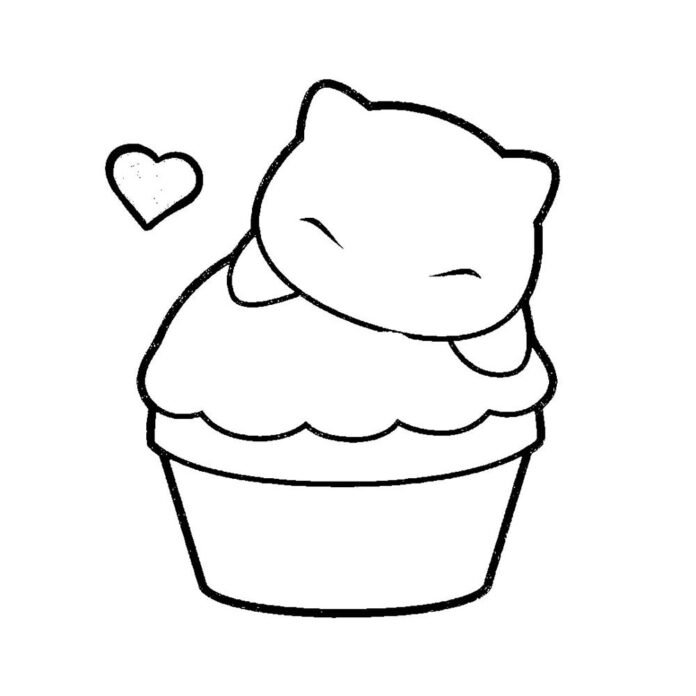 400 Desenhos Kawaii para colorir e imprimir (Muito Fácil) Aprender a Desenhar