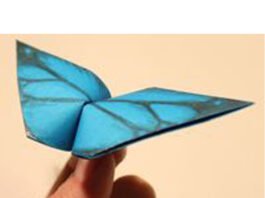 Como fazer uma Dobradura de Borboleta (Muito Fácil) dobradura de borboleta