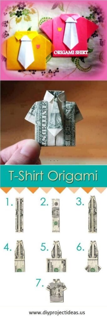 origami camisa