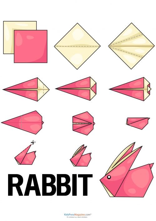 origami coelho