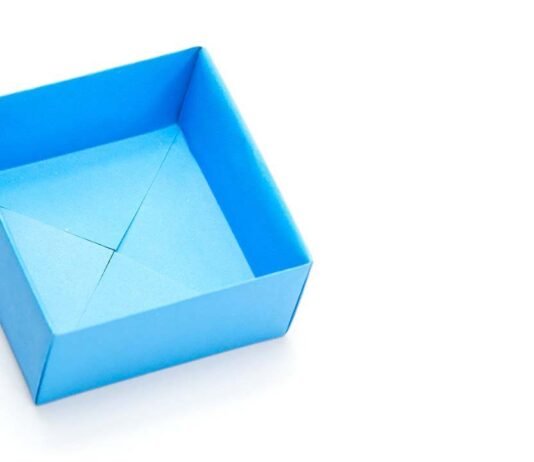 origami de caixa