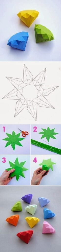 origami jóias