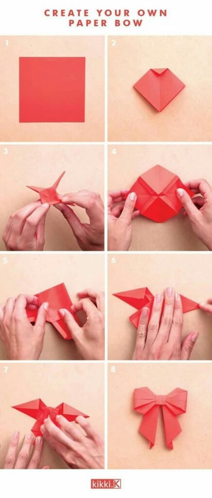 origami laço