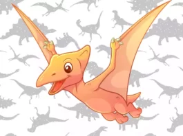 Desenhos de Pterodáctilo para Colorir e Imprimir Pterodactilo para colorir