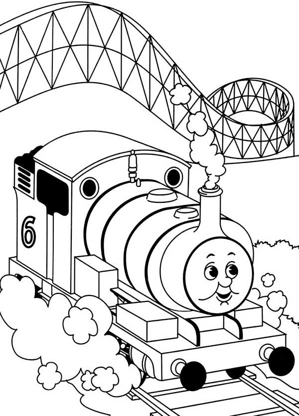 Thomas e seus Amigos para Imprimir e Pintar