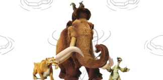 Desenhos de A Era do Gelo para Colorir e Imprimir a era do gelo para colorir