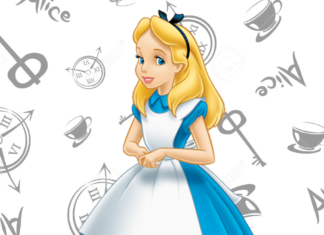 alice no pais das maravilhas para colorir