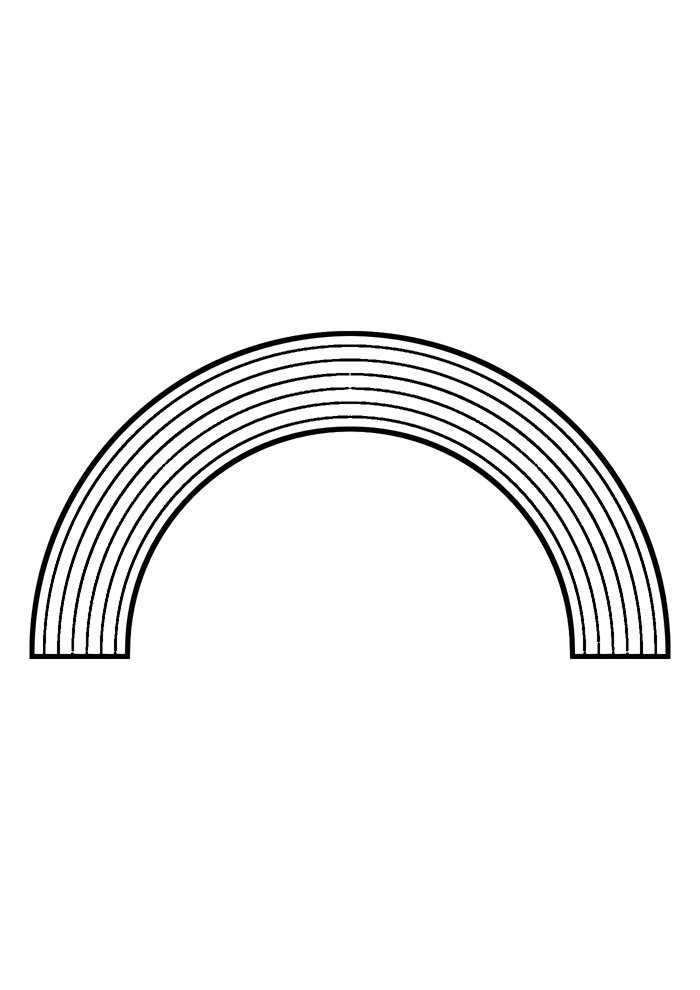 arco iris para colorir 18
