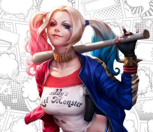 Desenhos da Arlequina para Colorir e Imprimir arlequina para colorir