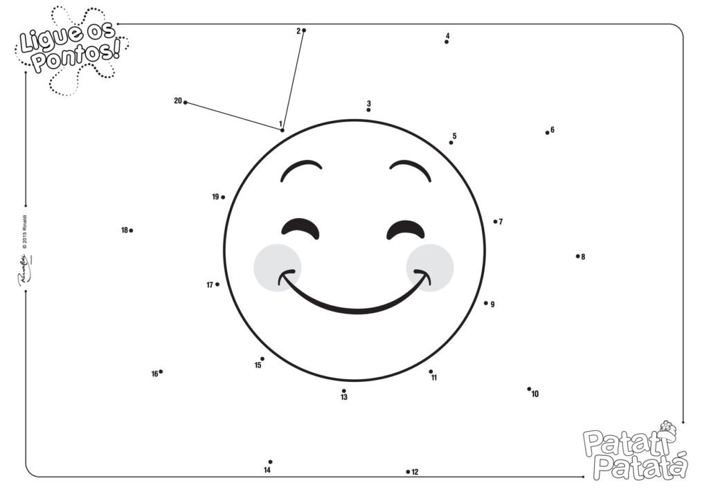 atividade patati patata pintar sol