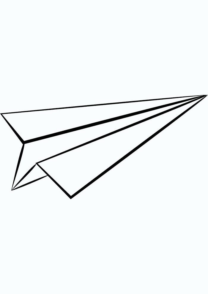 aviao para colorir 19