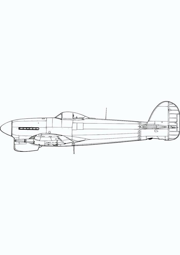 aviao para colorir 22