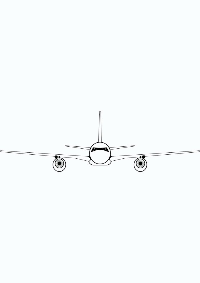 aviao para colorir 27