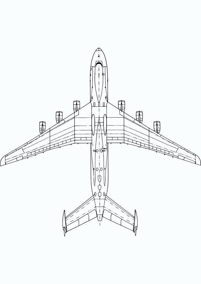 aviao para colorir 30