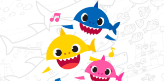 Desenhos de Baby Shark para Colorir e Imprimir baby shark para colorir