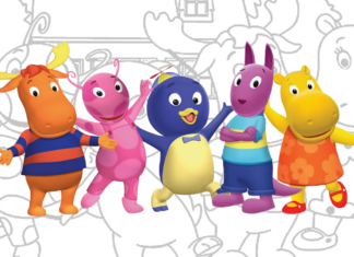 backyardigans para colorir